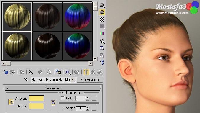 معرفی پلاگین Hair Farm ، ابزاری جهت شبیه سازی مو در 3ds Max