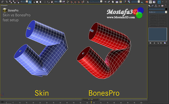 معرفی پلاگین BonesPro ، ابزاری جهت Skin حرفه ای در نرم افزار 3ds Max