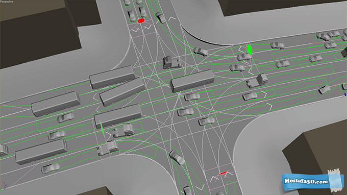 معرفی پلاگین CityTraffic ابزاری جهت شبیه سازی ترافیک های شهری در نرم افزار 3ds Max