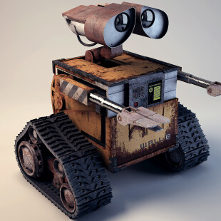 Wall-E ( High Poly )T_T