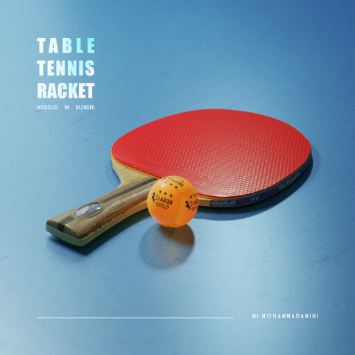 table tennis rocket