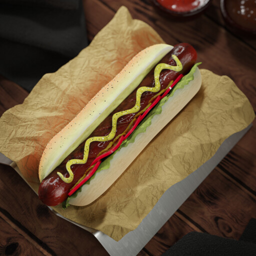 CGI Hotdog